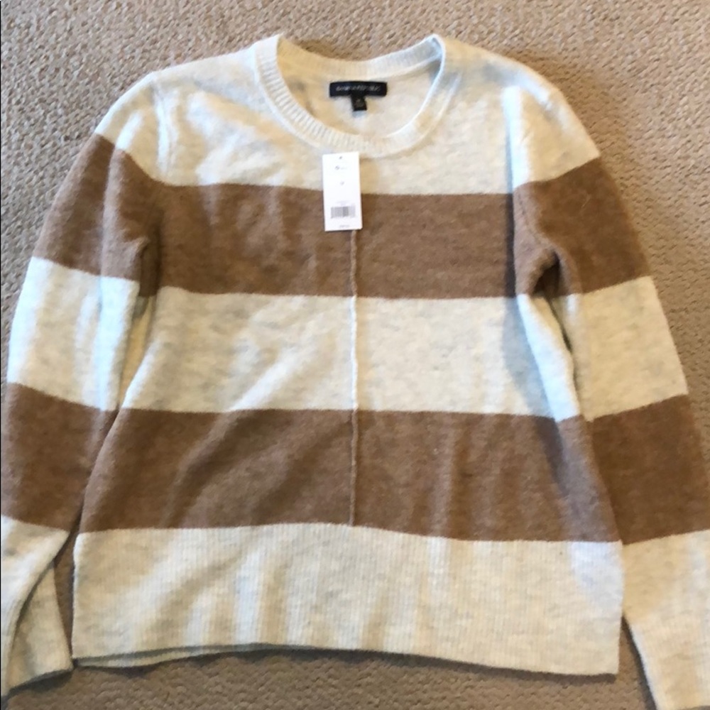 NWT banana republic striped sweater